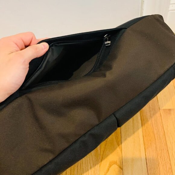 $525 TUMI Alpha Black Ballistic Nylon Briefcase - Picture 3 of 14